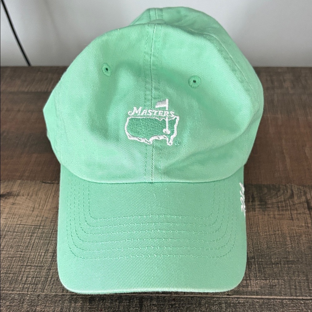 Ladies light green Masters Hat with Masters Logo - Picture 3 of 7